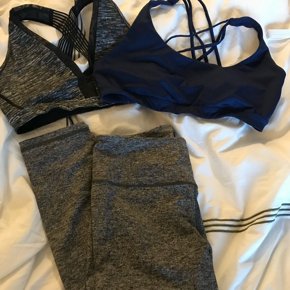 Victoria secret outfit, 2 bras and leggings